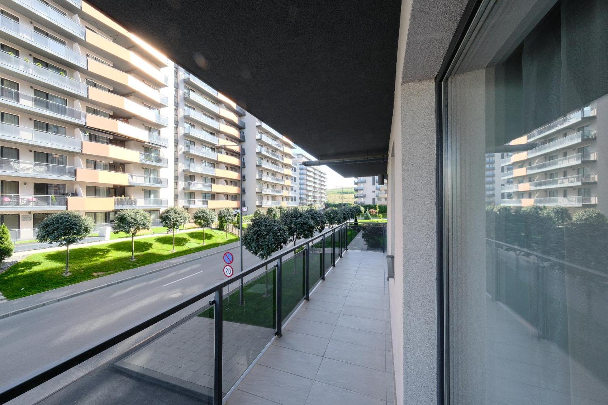 Apartmán Grand Park Green Iulius Mall Kluž Exteriér fotografie