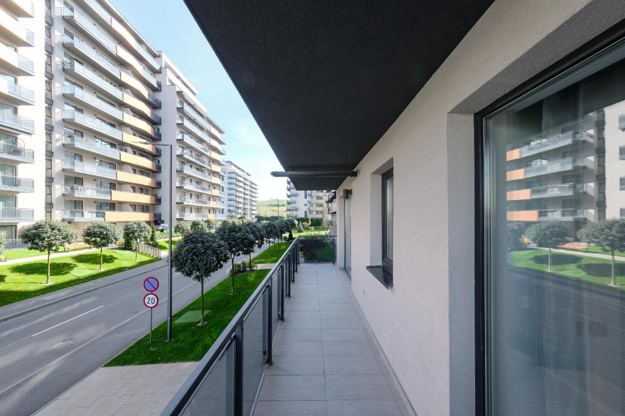 Apartmán Grand Park Green Iulius Mall Kluž Exteriér fotografie