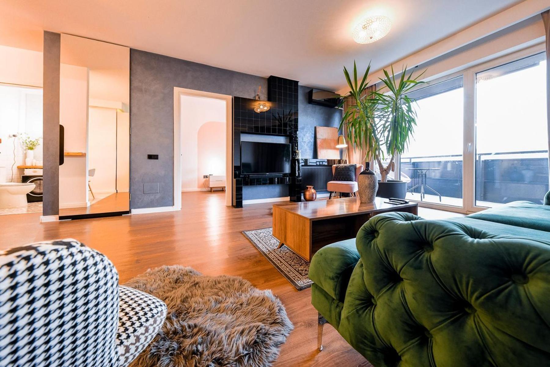 Apartmán Grand Park Green Iulius Mall Kluž Exteriér fotografie